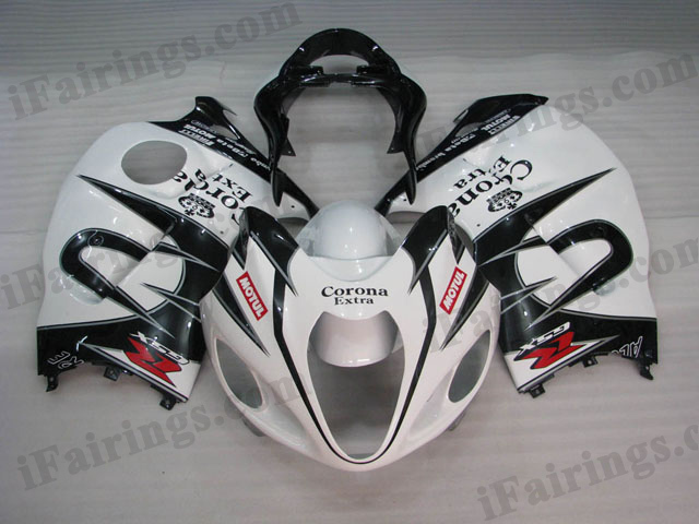 Hayabusa fairings for GSXR1300 1999 to 2007 Corona Extra graphic.