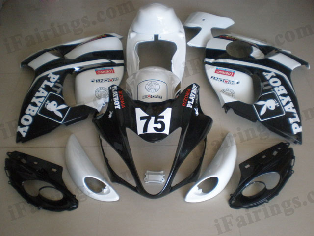 Hayabusa GSXR1300 2008 to 2017 PLAYBOY graphic fairings. - Click Image to Close