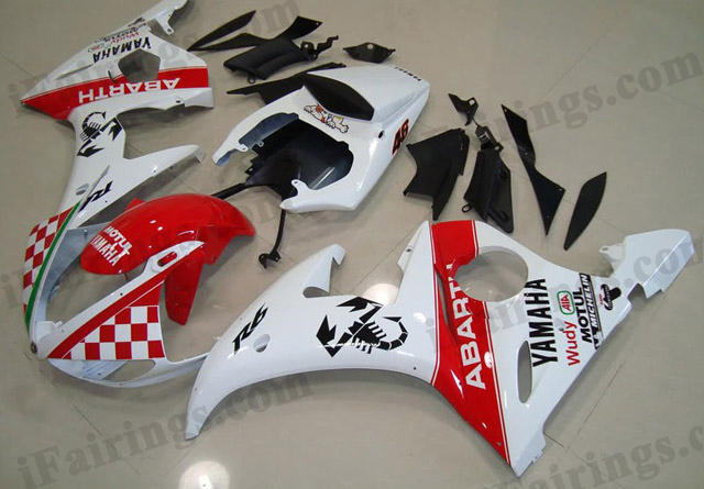 2003 2004 2005 YZF R6 Abarth fairings - Click Image to Close