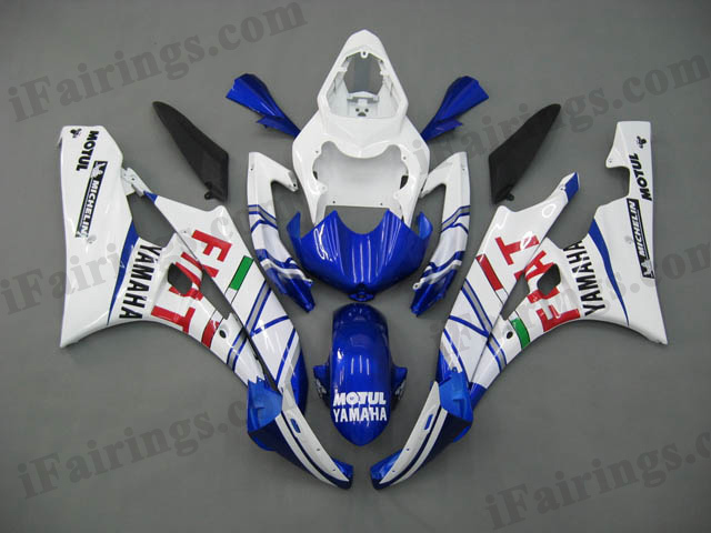 2006 2007 YZF R6 fiat graphic fairings - Click Image to Close