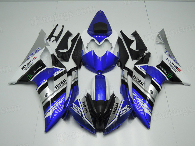 2008 to 2015 Yamaha YZF R6 replacement fairing kits.