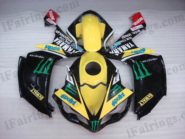 2007 2008 YZF R1 monster fairing kits - Click Image to Close