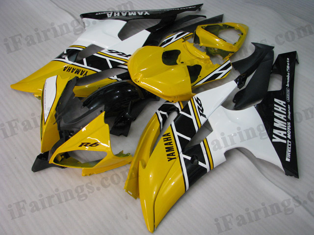2008 to 2015 Yamaha YZF-R6 50th anniversary fairing kits. - Click Image to Close