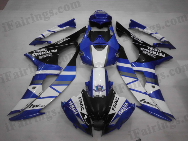2008 to 2015 Yamaha YZF-R6 rossi fairing kits. - Click Image to Close