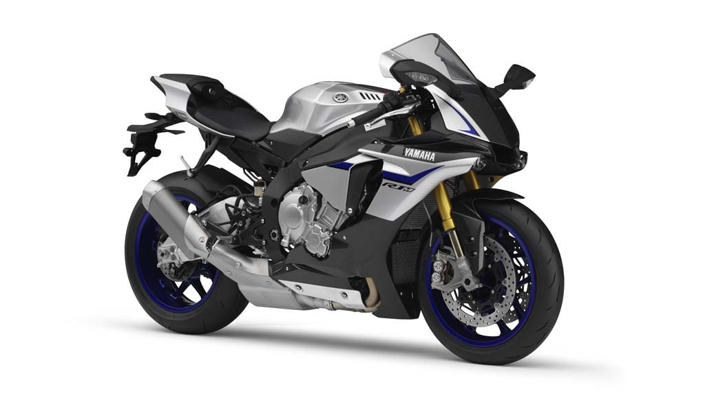 Motorcycle fairings for 2015 2016 Yamaha YZF-R1 Silver/Black. - Click Image to Close