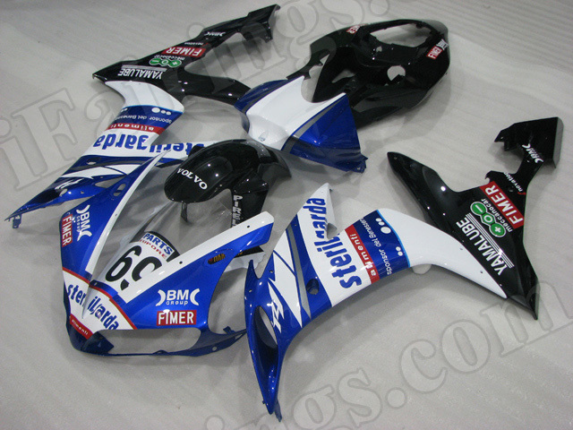 Motorcycle fairings/body kits for 2004 2005 2006 Yamaha YZF R1 Sterilgarda replica. - Click Image to Close