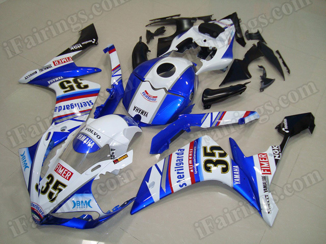 Motorcycle fairings/body kits for 2007 2008 Yamaha YZF R1 STERILGARDA graphic..