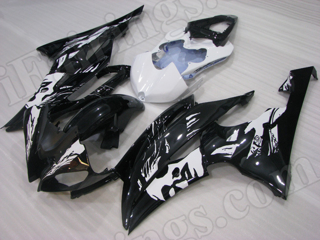Motorcycle fairings/body kits for 2008 to 2015 Yamaha YZF R6 leyla edition graphic.