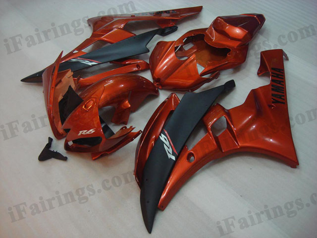 YZF-R6 2006 2007 brown and black fairings, 2006 2007 R6 pictures. - Click Image to Close