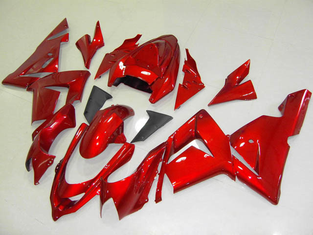 2004 2005 ZX10R candy red fairings - Click Image to Close