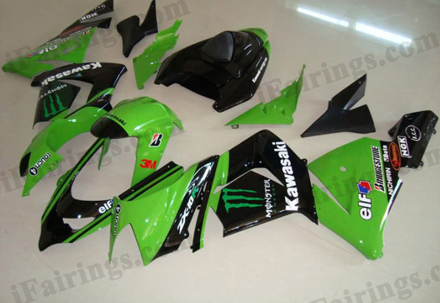 2004 2005 ZX10R monster replica fairing kits - Click Image to Close