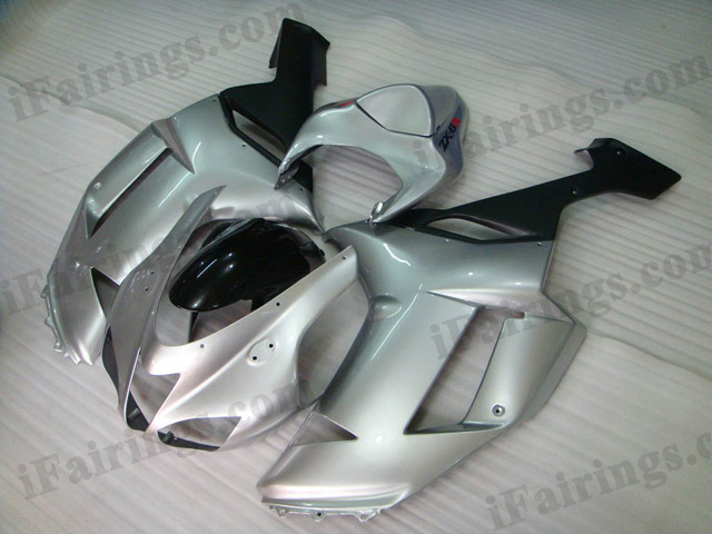 2007 2008 ZX6R 636 silver fairings - Click Image to Close