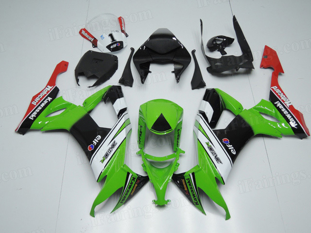2008 2009 2010 Kawasaki ZX10R custom fairing kits. - Click Image to Close