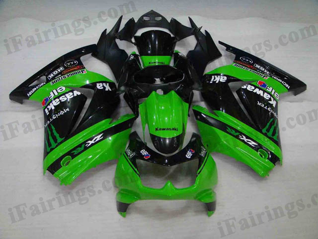 2008 to 2012 Ninja 250R monster replacement fairing kits - Click Image to Close