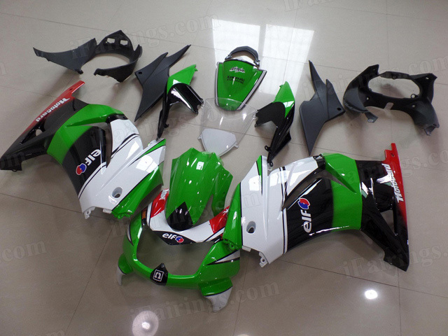 Kawasaki Ninja 250R EX250 2008 to 2012 fairing kits.