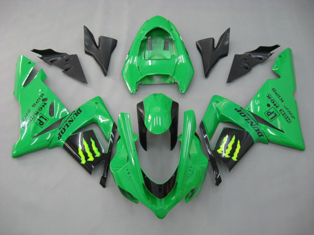 ZX10R 2004 2005 Monster replica fairings, 2004 2005 ZX10R monster symbol. - Click Image to Close