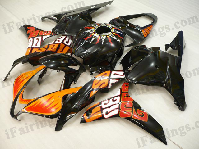2009 2010 2011 2012 Honda CBR600RR Rossi Repsol MotoGP fairing kits. - Click Image to Close