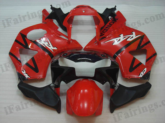 2002 2003 CBR900RR 954 red and black fairings kit - Click Image to Close