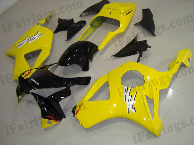 2002 2003 CBR900RR 954 yellow and black fairings kits
