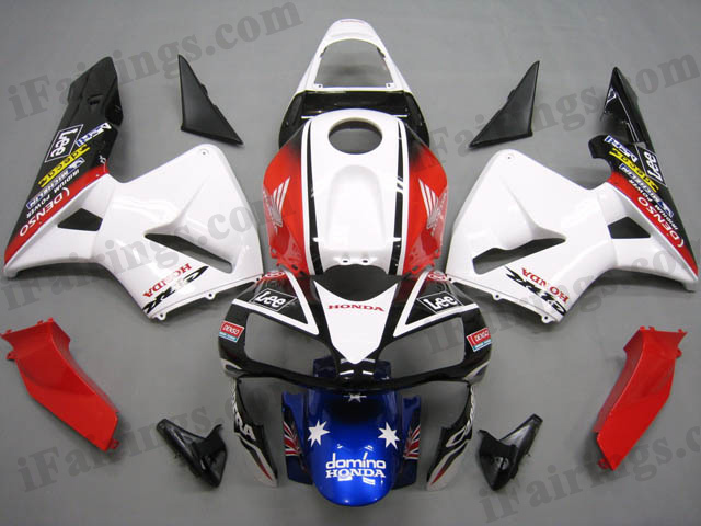 2003 2004 CBR600RR CARRERA facotry fairing kits. - Click Image to Close