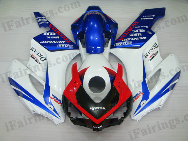 2004 2005 CBR1000RR red/white/blue custom fairings and bodywork