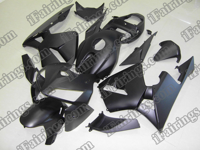 2005 2006 CBR600RR matt/flat black fairings and body kits. - Click Image to Close