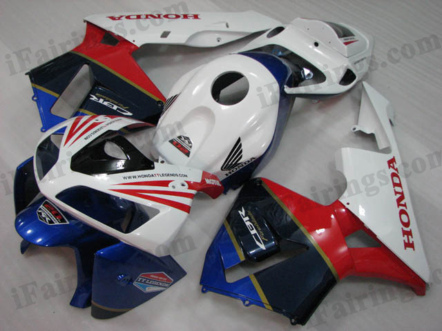 2005 2006 Honda CBR600RR factory color-matched fairings. - Click Image to Close