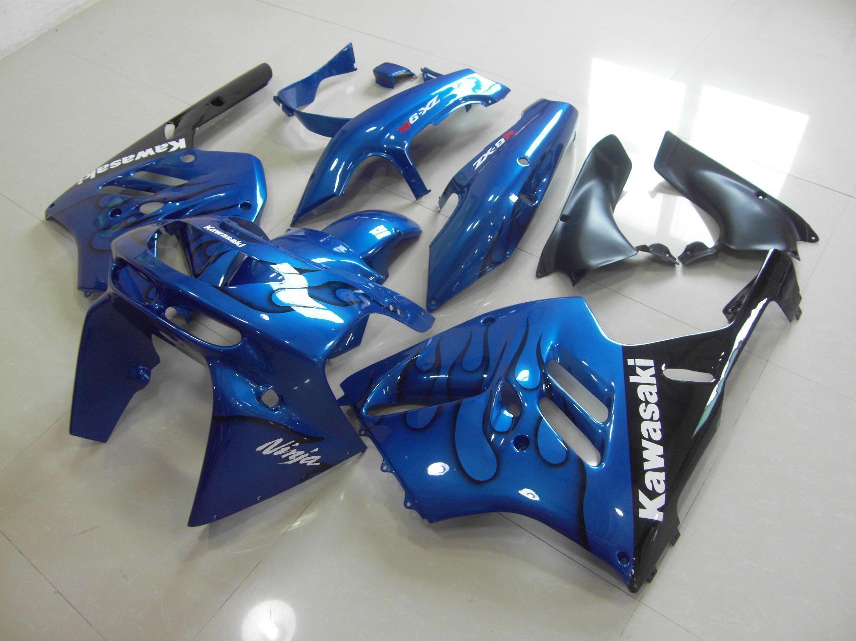 1994-1997 zx9r blue black flame - Click Image to Close