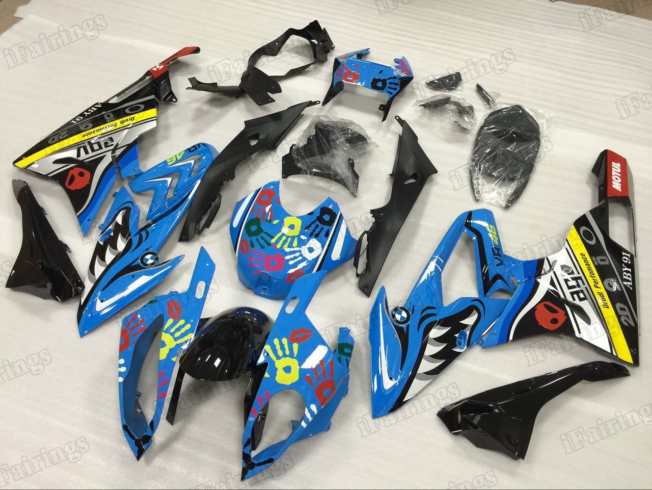 2015 2016 BMW S1000RR shark fairing kits. - Click Image to Close