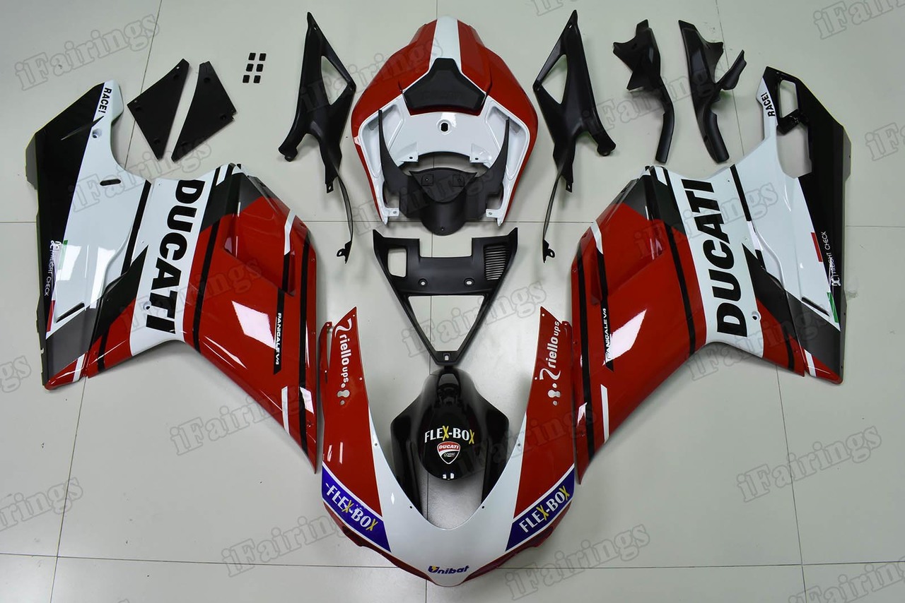Motorcycle fairings/bodywork for Ducati 848/1098/1198.