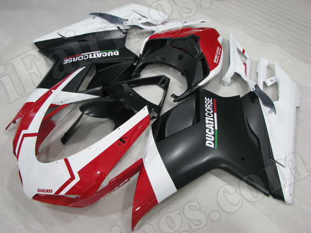 Ducati 848/1098/1198 Corse Special Edition graphic fairings/bodywork. - Click Image to Close