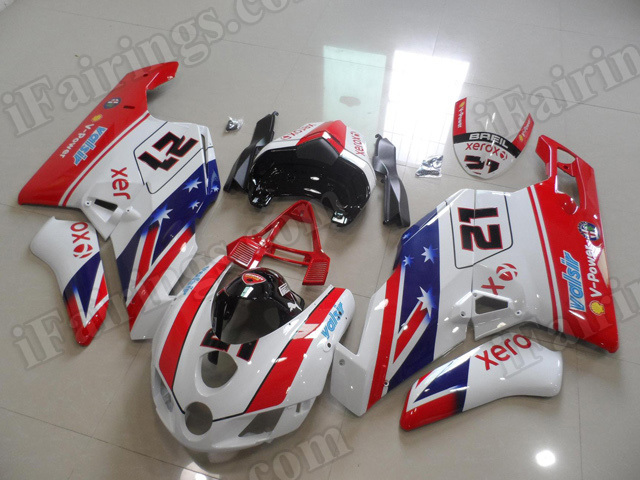 2005 2006 Ducati 749/999 Bayliss limited edition replica fairings/bodywork. - Click Image to Close