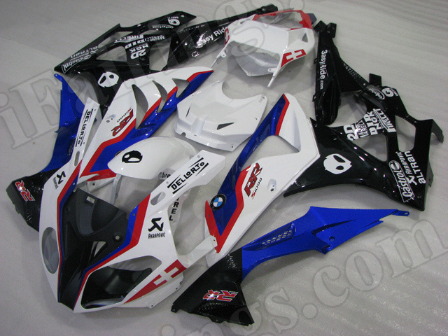 2009 2010 2011 2012 2013 2014 BMW S1000RR Troy Corser SBK Fairing Kit. - Click Image to Close