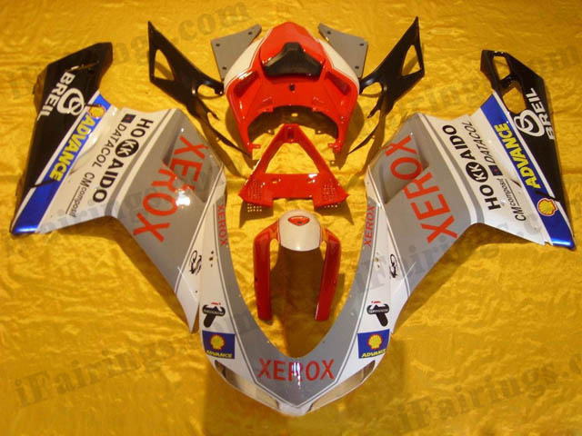 aftermarket fairing kits for Ducati 848/1098/1198 xerox decals. - Click Image to Close