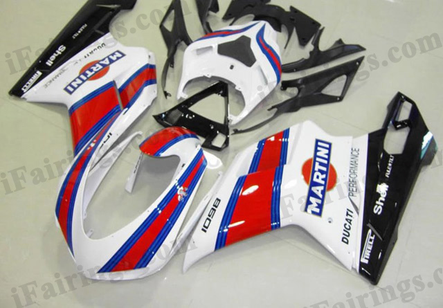 aftermarket fairing kit for Ducati 848/1098/1198 MARTINI. - Click Image to Close