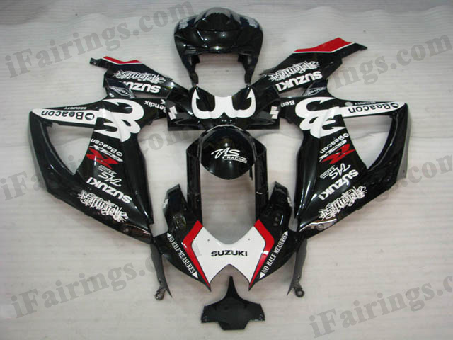 GSXR600/750 2008 2009 2010 relentless fairings, 2008 2009 GSXR600/750 relentless graphics - Click Image to Close