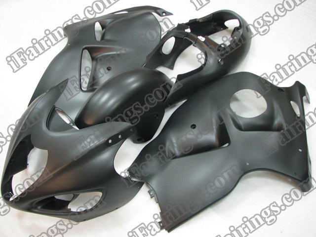 hayabusa 1999 to 2007 GSXR1300 matt/flat black fairings