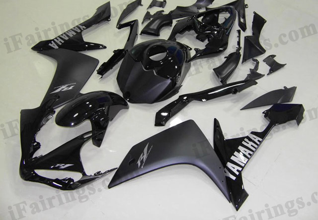2007 2008 YZF R1 black fairing kits