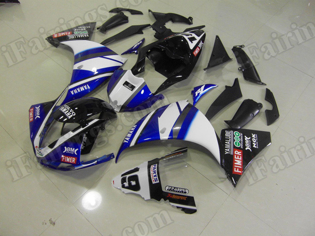 Motorcycle fairings/body kits for 2009 2010 2011 Yamaha YZF R1 Terilgarda replica.