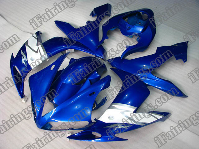 YZF-R1 2004 2005 2006 blue fairings, 2004 2005 2006 R1 blue color.