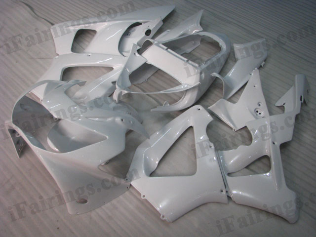 2000 2001 Honda CBR929RR white fairing kits.