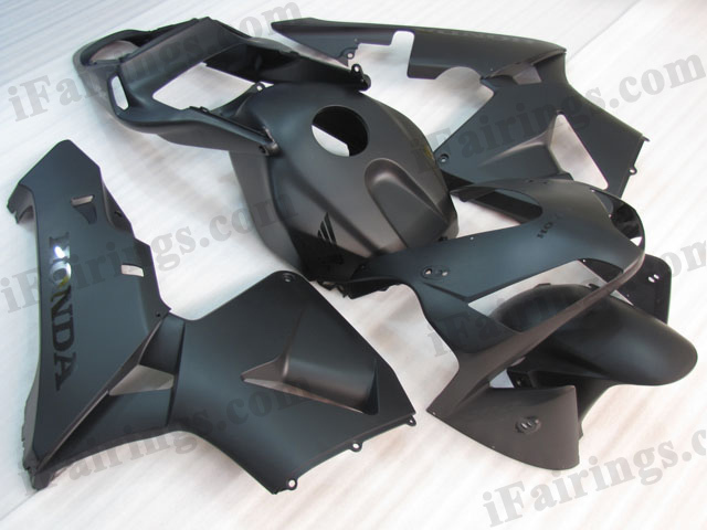 2003 2004 Honda CBR600RR flat black fairing kits. [fairing2563]