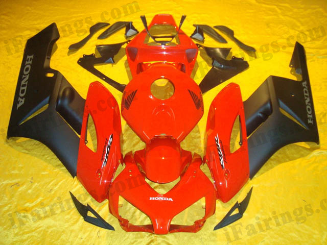 2004 2005 CBR1000RR red and black fairing kits
