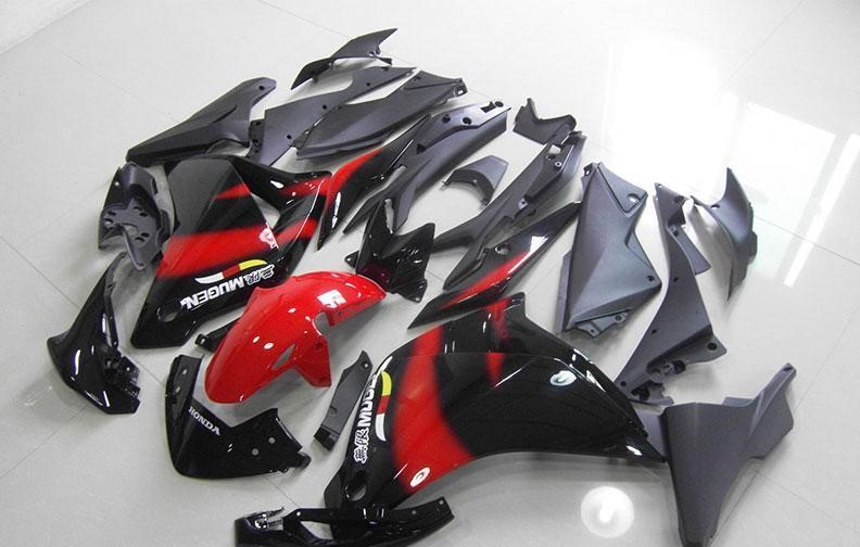 2011 CBR250R red black white gloss