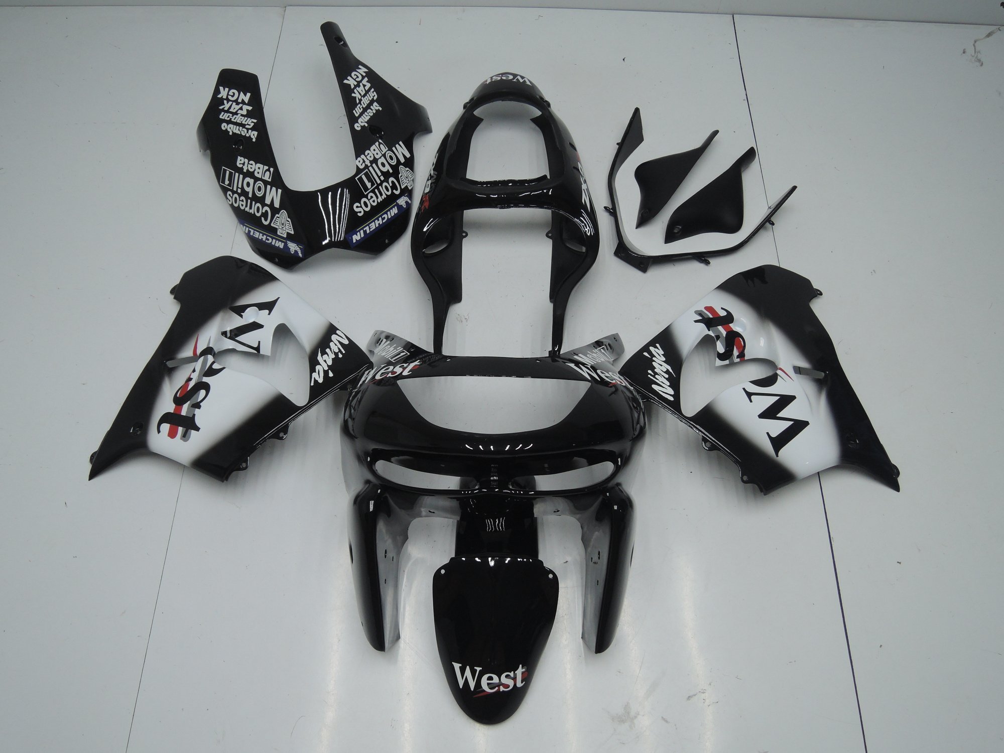 1998-1999 zx9r black west