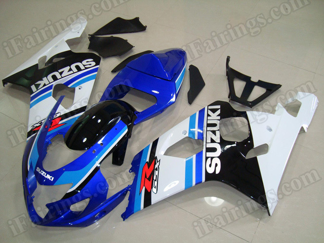 Motorcycle fairings/bodywork for 2004 2005 Suzuki GSX R 600/750 20th anniversary replica. [kit872]